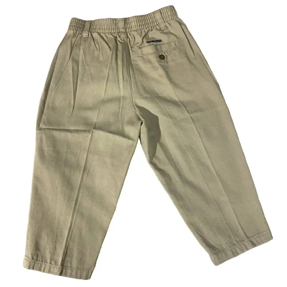 Gymboree Beige Khakis Casual Dress Pants Toddler Boys Sz S